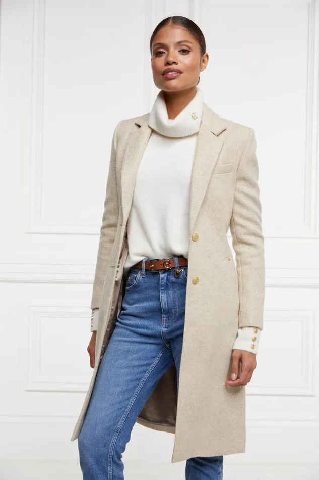 Holland Cooper Tailoring Women Regency Coat Biscuit