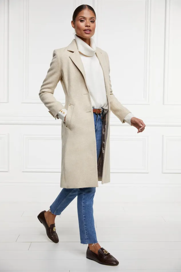 Holland Cooper Tailoring Women Regency Coat Biscuit