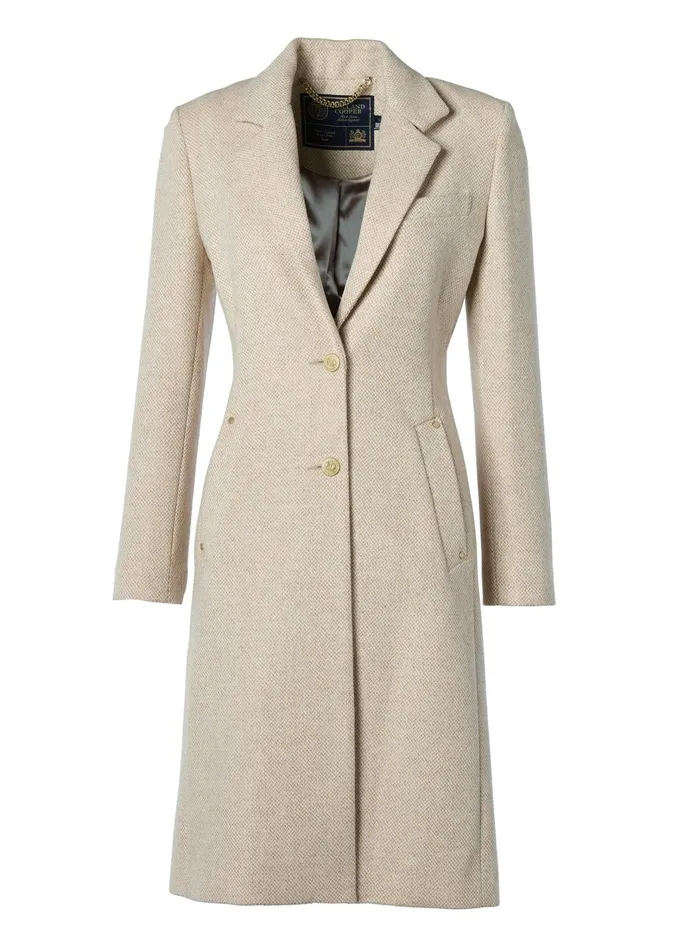 Holland Cooper Tailoring Women Regency Coat Biscuit