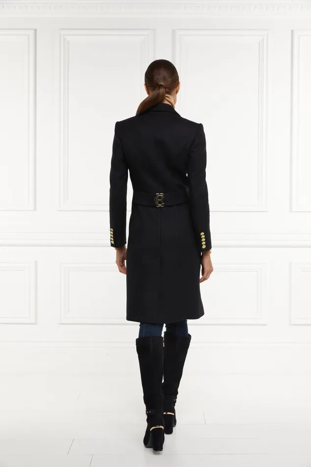 Holland Cooper Tailoring Women Regency Coat Soft Black