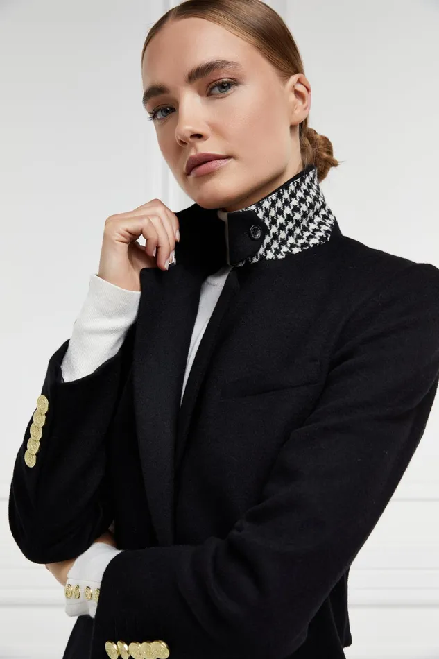 Holland Cooper Tailoring Women Regency Coat Soft Black
