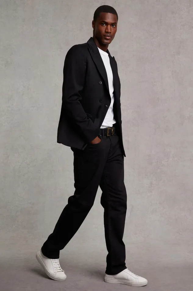 Holland Cooper Tailoring Women The Double Breasted Blazer Black Barathea Holland Cooper Tailoring Women The Double Breasted Blazer Black Barathea