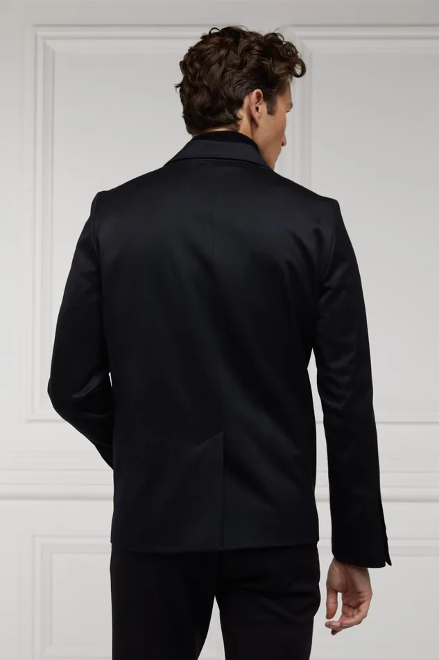 Holland Cooper Tailoring Women The Double Breasted Blazer Black Barathea Holland Cooper Tailoring Women The Double Breasted Blazer Black Barathea