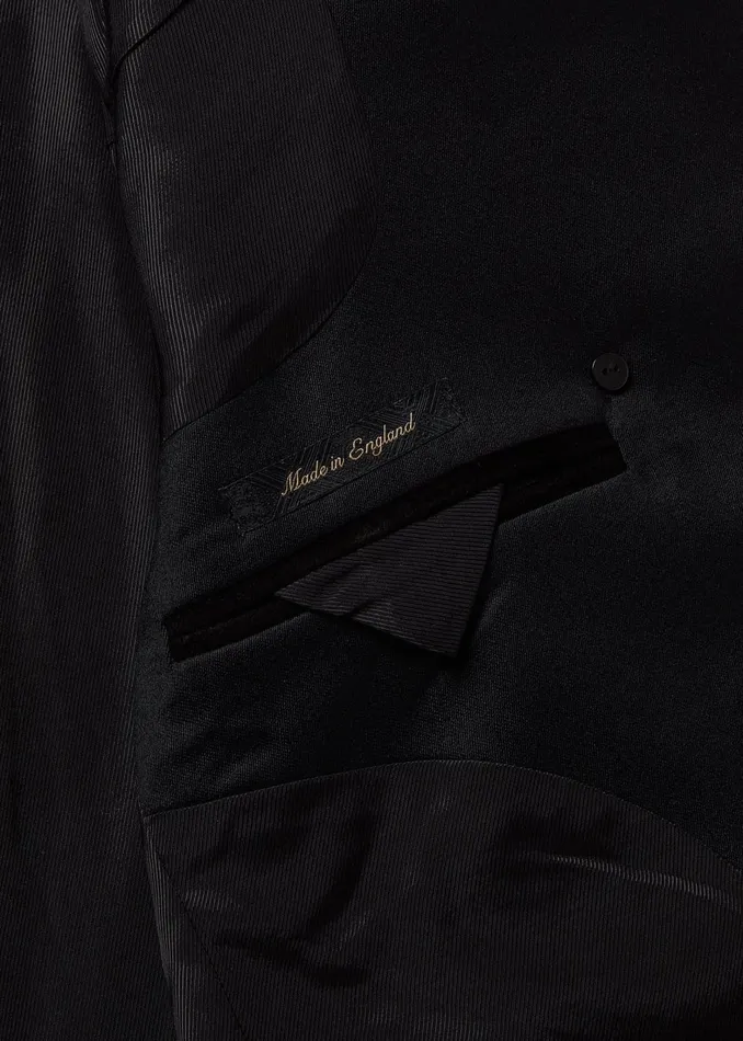 Holland Cooper Tailoring Women The Double Breasted Blazer Black Barathea Holland Cooper Tailoring Women The Double Breasted Blazer Black Barathea