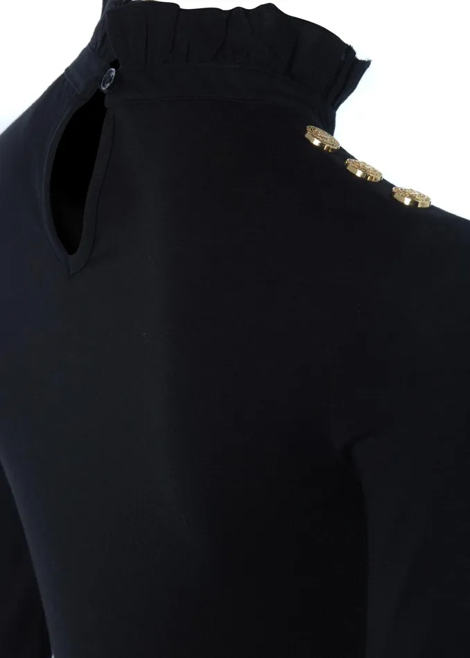 Holland Cooper Tops Women Lilibet Jersey Tee Black Holland Cooper Tops Women Lilibet Jersey Tee Black