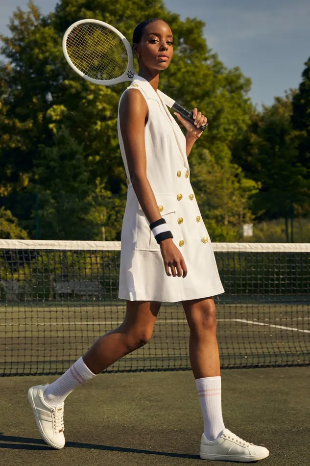 Holland Cooper Trainers Women Knightsbridge Court Trainer White Holland Cooper Trainers Women Knightsbridge Court Trainer White