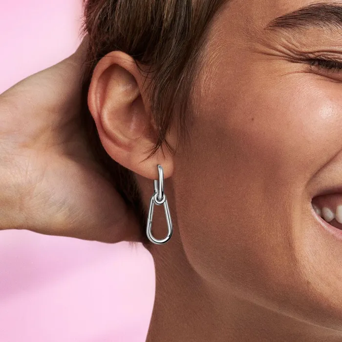 Hoop Earrings Women Pandora Online ME Hoop Link Earring