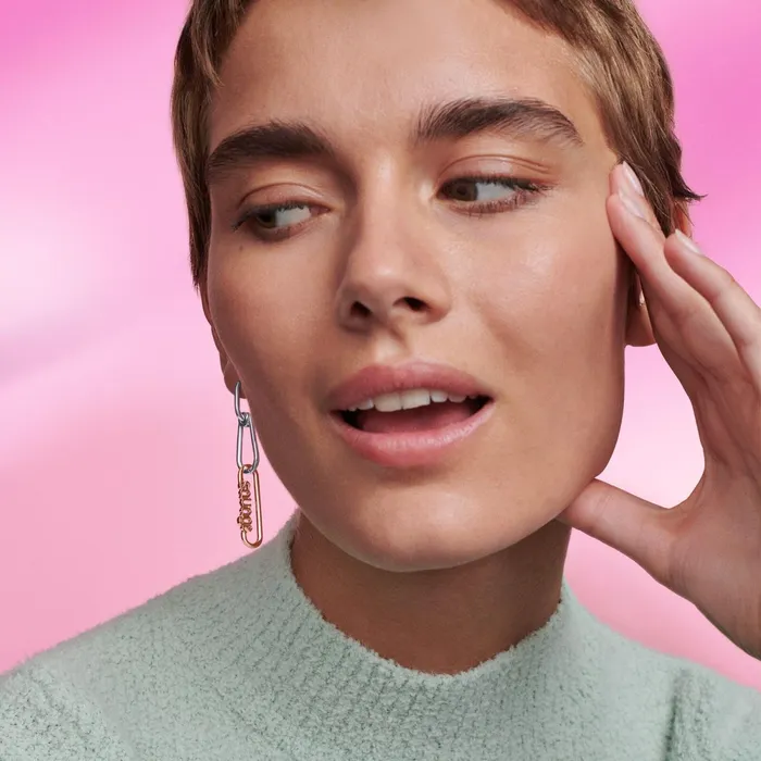 Hoop Earrings Women Pandora Online ME Hoop Link Earring
