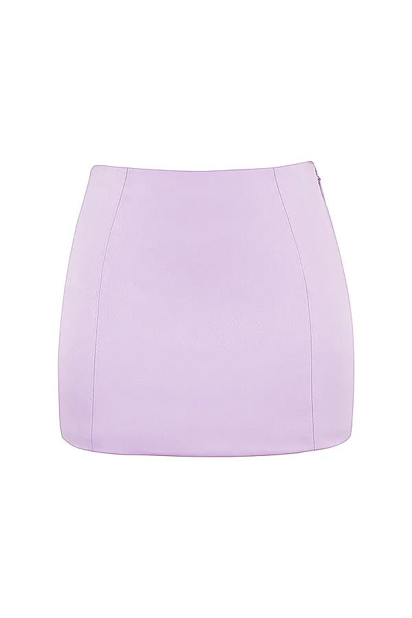 House Of CB ElodieOrchid Satin Mini Skirt 8211 SALE Orchid Women Skirts
