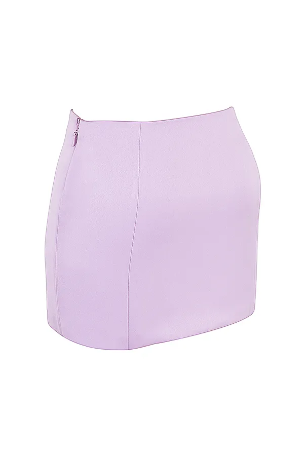 House Of CB ElodieOrchid Satin Mini Skirt 8211 SALE Orchid Women Skirts