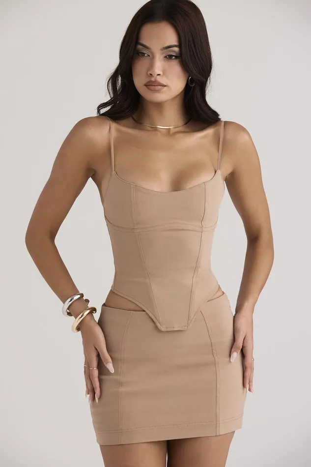 House Of CB FlaviaBeige Sculpting Corset 8211 SALE Beige Women Corsets