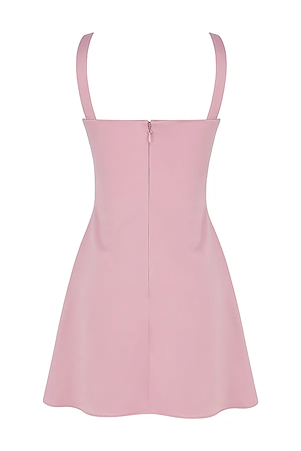 House Of CB KaraPink Quartz Mini Dress Pink Women Mini Dresses