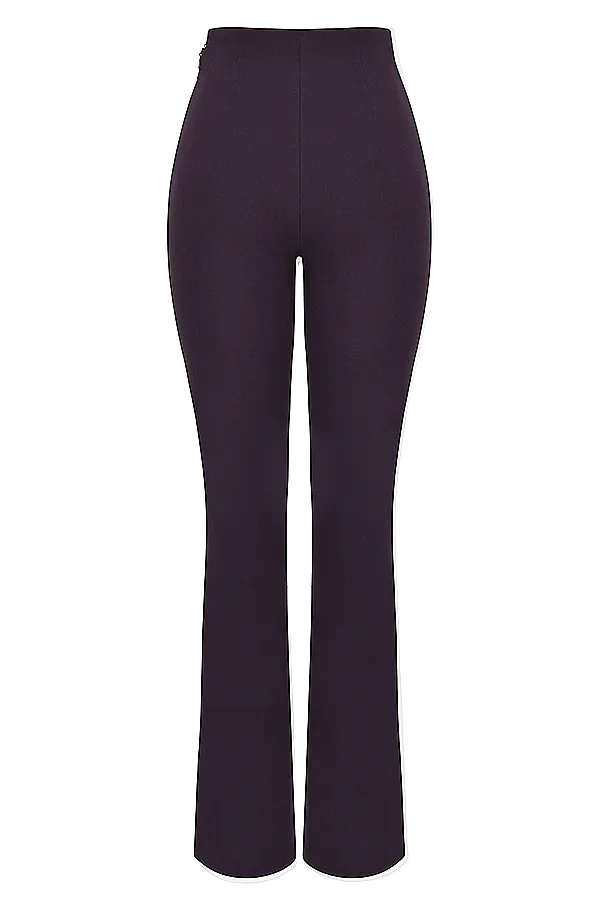 House Of CB LaurelNightshade High Waisted Trousers 8211 SALE Nightshade Women Trousers