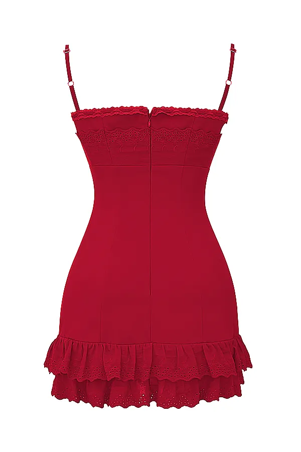 House Of CB LuciCherry Corset Dress Cherry Women Corset Dresses