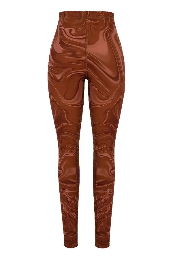 House Of CB VioletSwirl Mesh Leggings 8211 SALE Swirl Women Trousers