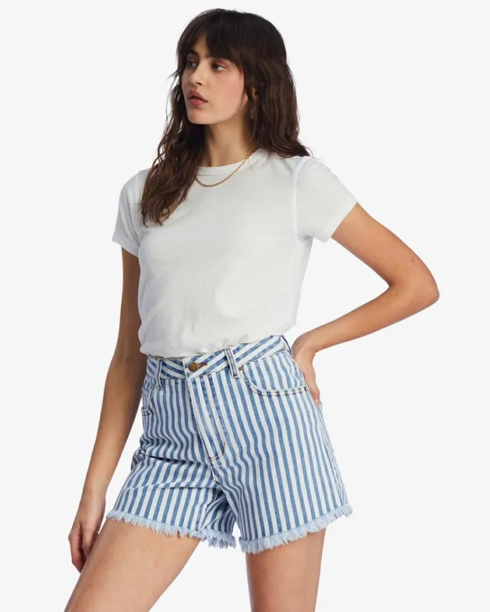 How Bout That Denim Shorts Surf Spray Women Billabong Shorts