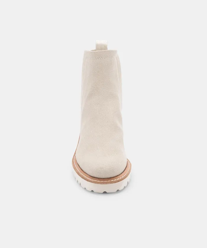 Huey Booties Sandstone Canvas Women Dolce Vita Boots and Booties