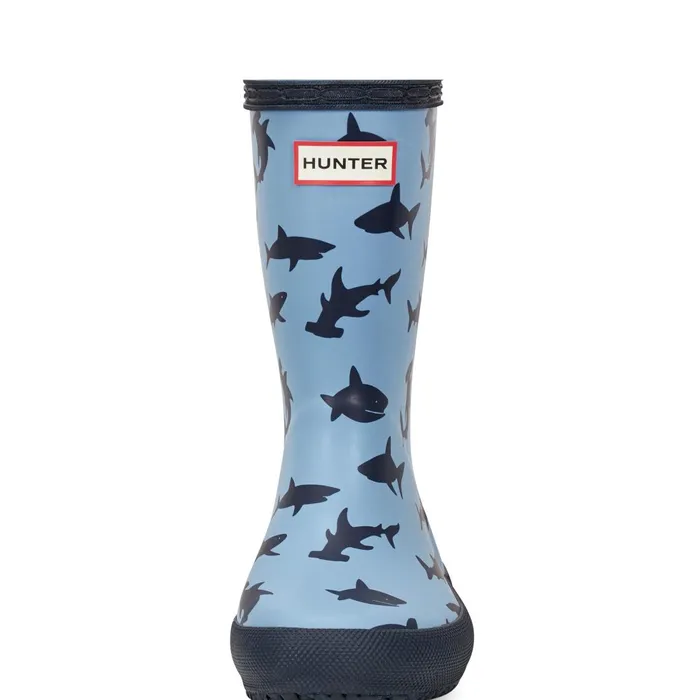 Hunter Boots Kids First Classic Rain Boots Medium Blue Kids Rain Boots Hunter Boots Kids First Classic Rain Boots Medium Blue Kids Rain Boots