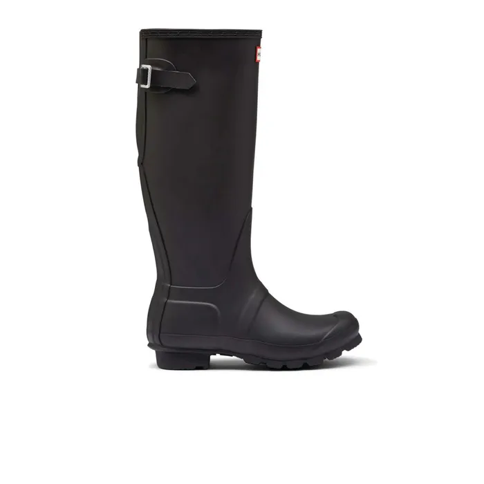 Hunter Boots Original Back Adjustable Tall Rain Boots Black Women Rain Boots Hunter Boots Original Back Adjustable Tall Rain Boots Black Women Rain Boots