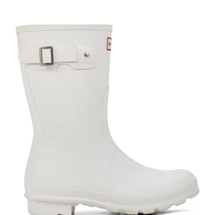 Hunter Boots Original Short Rain Boots Ivory Women Original Short Rain Boots