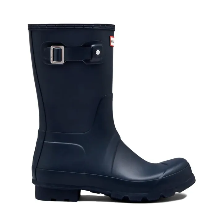 Hunter Boots Original Short Rain Boots Navy Men Original Short Rain Boots