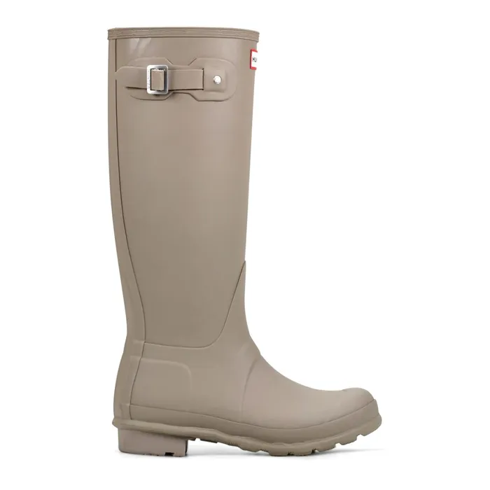 Hunter Boots Original Tall Rain Boots Medium Natural Women Tall Boots