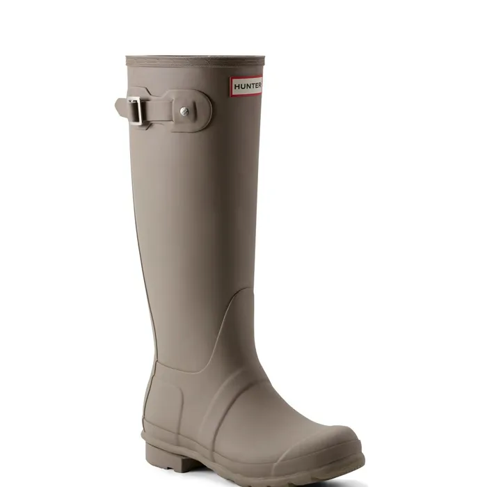 Hunter Boots Original Tall Rain Boots Medium Natural Women Tall Boots Hunter Boots Original Tall Rain Boots Medium Natural Women Tall Boots
