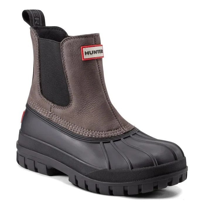 Hunter Boots Suffolk Insulated Waterproof Duck Boots Greyblack Men Insulated and Snow Boots Hunter Boots Suffolk Insulated Waterproof Duck Boots Greyblack Men Insulated and Snow Boots