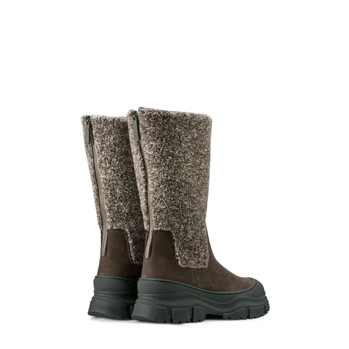 Hunter Boots Tisha Lug Sole Waterproof Snow Boots Medium Gray Women Insulated and Snow Boots Hunter Boots Tisha Lug Sole Waterproof Snow Boots Medium Gray Women Insulated and Snow Boots