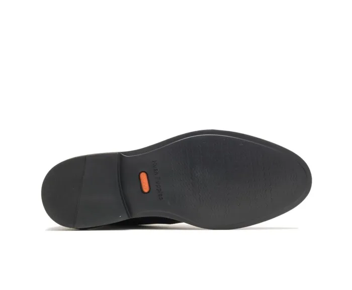 Hush Puppies Boots Men Detroit Chukka Black Leather Hush Puppies Boots Men Detroit Chukka Black Leather