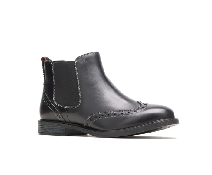 Hush Puppies Boots Women Bailey Chelsea Boot Black Leather Hush Puppies Boots Women Bailey Chelsea Boot Black Leather