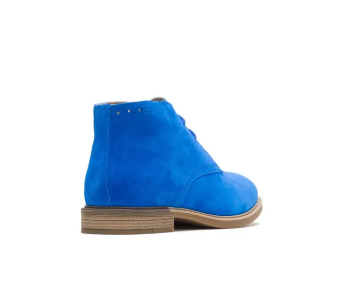 Hush Puppies Boots Women Bailey Chukka Boot Electric Blue Suede Hush Puppies Boots Women Bailey Chukka Boot Electric Blue Suede