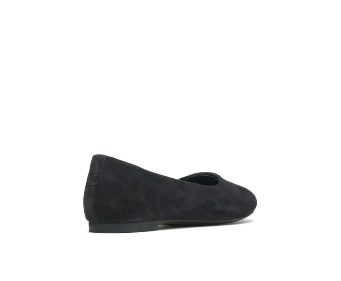 Hush Puppies Flats and SlipOns Women Kendal Ballet Perfect Fit Black Suede Hush Puppies Flats and SlipOns Women Kendal Ballet Perfect Fit Black Suede