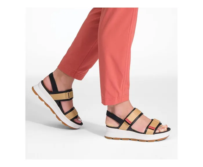 Hush Puppies Sandals Women Andi Slingback Sandal Black Leathertan