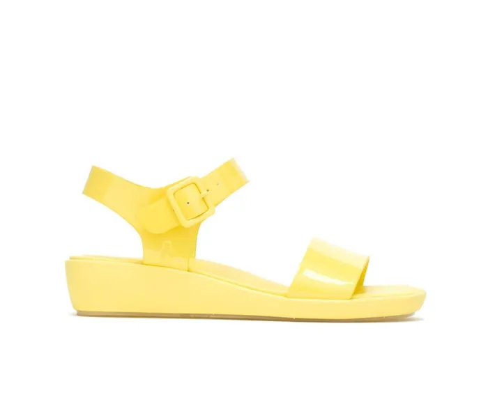 Hush Puppies Sandals Women Brite Jells Quarter Strap Sandal Sun Yellow