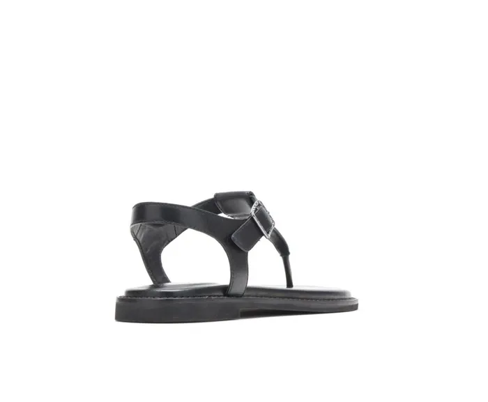 Hush Puppies Sandals Women Lexi Toepost Black Leather