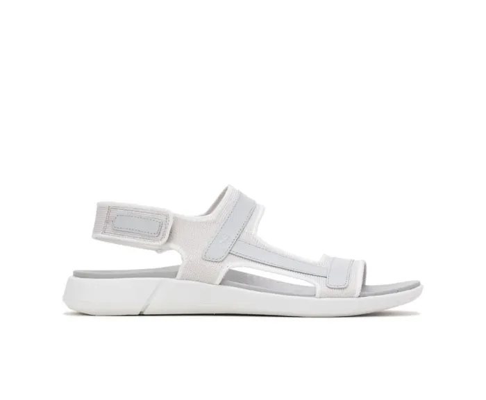 Hush Puppies Sandals Women Willa Knit Rafter Vapor Grey Knit