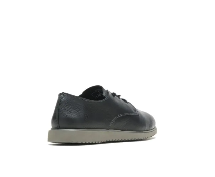 Hush Puppies Sneakers Men Everyday Lace Up Black Leather
