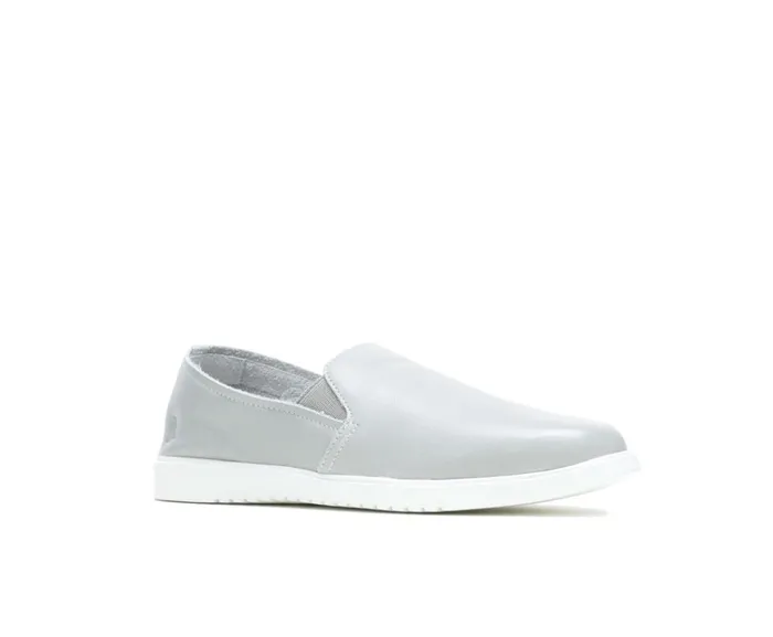 Hush Puppies Sneakers Women Everyday SlipOn Vapor Grey Leather Hush Puppies Sneakers Women Everyday SlipOn Vapor Grey Leather