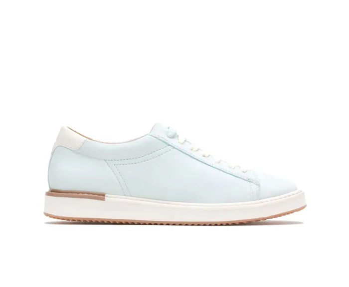 Hush Puppies Sneakers Women Sabine Sneaker Pale Blue Leather