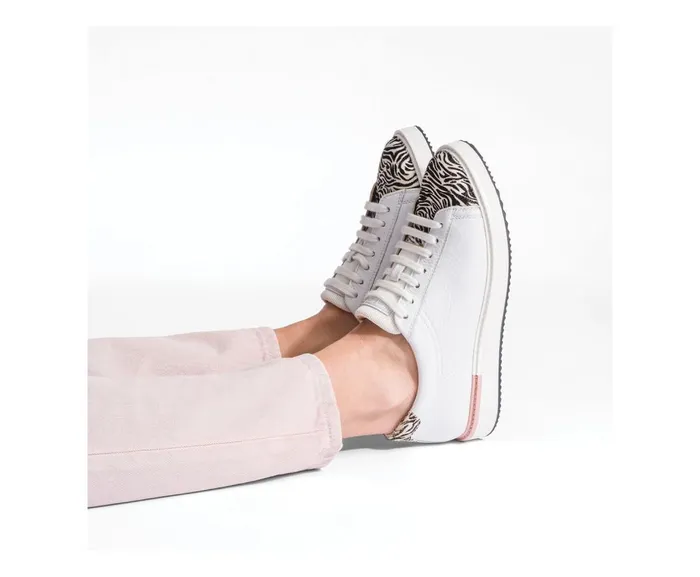 Hush Puppies Sneakers Women Sabine Sneaker Vapor Grey Perf Leather Hush Puppies Sneakers Women Sabine Sneaker Vapor Grey Perf Leather