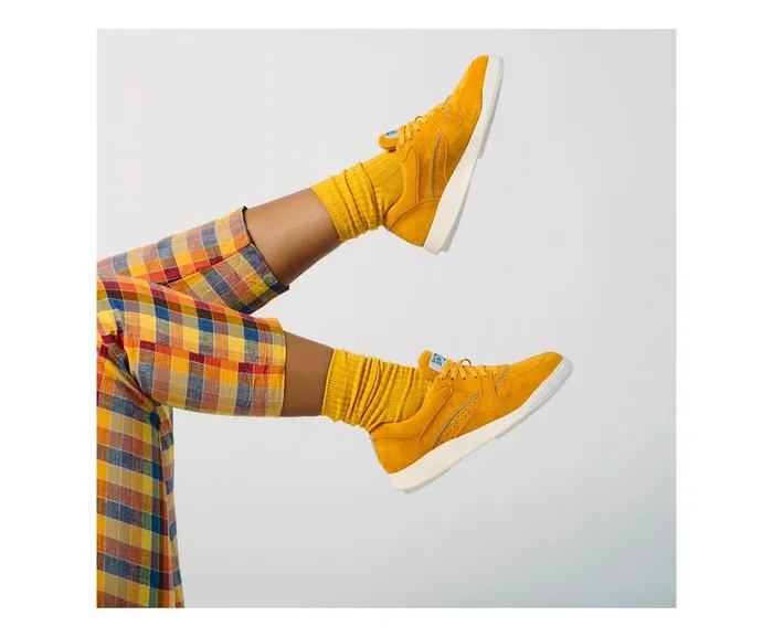 Hush Puppies Sneakers Women Upbeat Golden Sun Suede Hush Puppies Sneakers Women Upbeat Golden Sun Suede