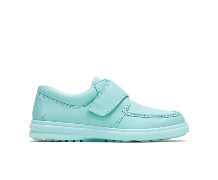 Hush Puppies Walking Shoes Men Gil Sea Foam Leather
