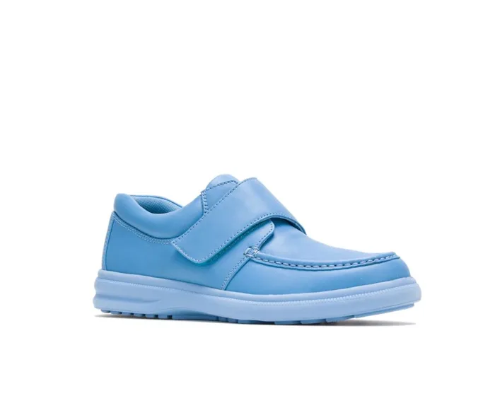 Hush Puppies Walking Shoes Men Gil Surf Blue Leather Hush Puppies Walking Shoes Men Gil Surf Blue Leather