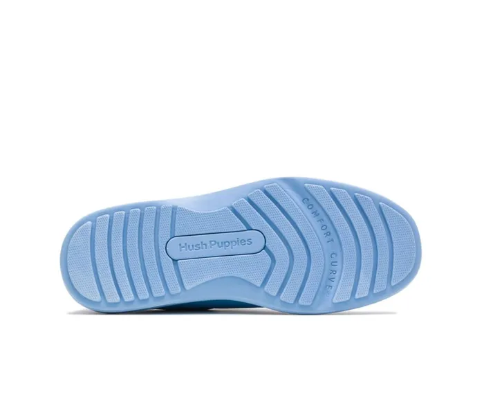 Hush Puppies Walking Shoes Men Gil Surf Blue Leather Hush Puppies Walking Shoes Men Gil Surf Blue Leather