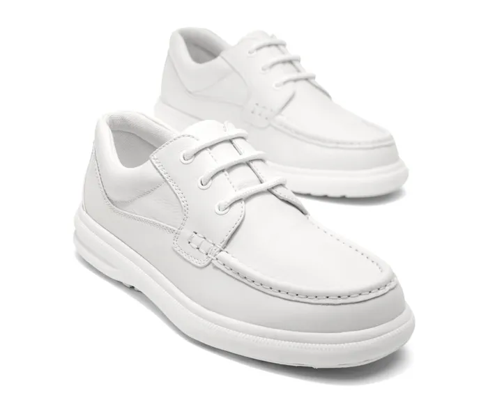 Hush Puppies Walking Shoes Men Gus White Leather Hush Puppies Walking Shoes Men Gus White Leather