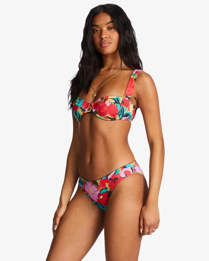Islands Away Rev Lowrider Reversible Bikini Bottoms Multi Women Billabong Bikinis