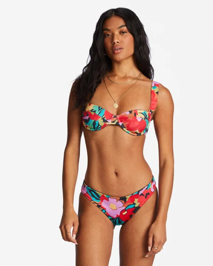 Islands Away Rev Lowrider Reversible Bikini Bottoms Multi Women Billabong Bikinis