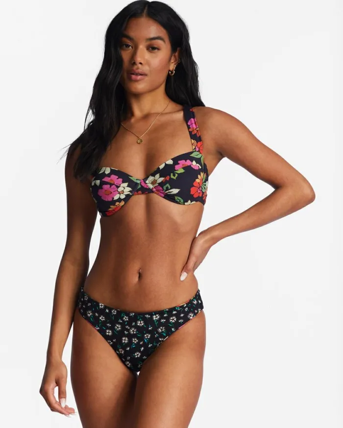 Islands Away Rev Lowrider Reversible Bikini Bottoms Multi Women Billabong Bikinis