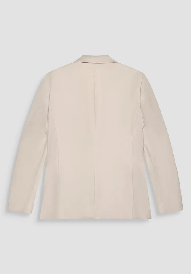 Jackets And Gilet Men Antony Morato Slim Fit 034Bonnie034 Jacket In White Viscose Blend Paper